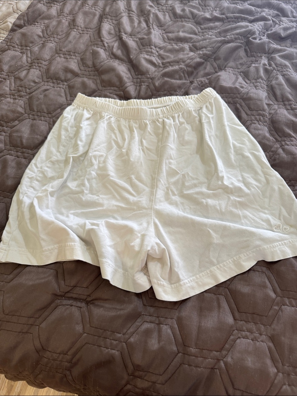 Lightweight White PJ  Lounge Shorts for Women Free w any purchase